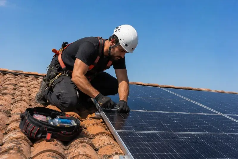 Maintenance et monitoring de panneaux solaires à Laillé